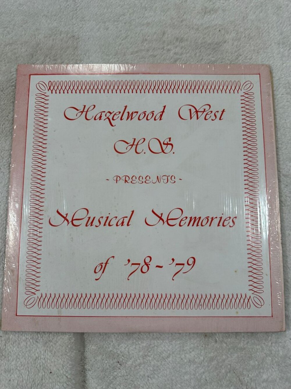 Hazelwood West H.S. Musical Memories 78-79 LP Vinyl 33 1/3 Stereo